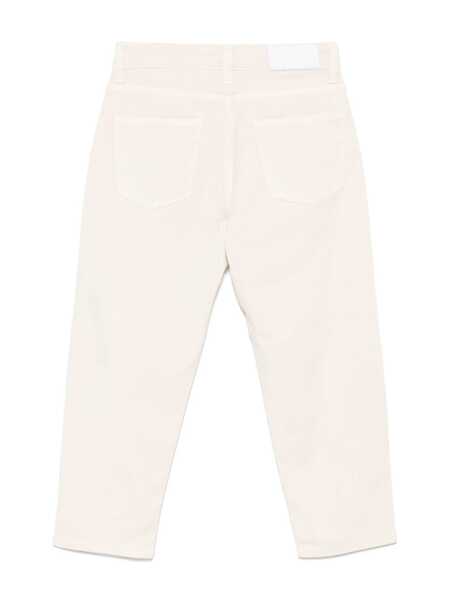 Blugi drepti MSGM DENIM PANTS BOY Beige Baieti (BM 17248822) 2