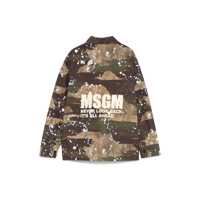 Camasi pentru Baieti - Camasi MSGM PARACHUTE SHIRT BOY Multicolor Baieti (BM 17248834) - B-mall.ro