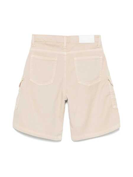 Pantaloni scurti MSGM LYOCELL BULL  BERMUDA GIRL Beige Fete (BM 17248864) 2