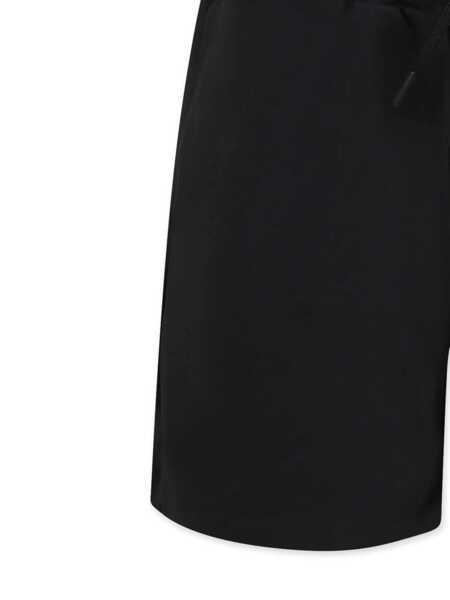 Pantaloni scurti MSGM INTERLOCK BERMUDA UNISEX Black   Fete (BM 17248882) 3
