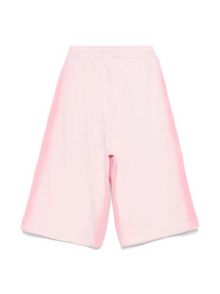 Pantaloni scurti MSGM FLEECE AIRBRUSHED BERMUDA  UNISEX Pink Fete (BM 17248885) 2