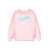 MSGM AIRBRUSHED SWEATSHIRT  UNISEX Pink