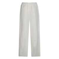 Pantaloni Fabiana Filippi Dama - Pantaloni Fabiana Filippi VISCOSE LINEN JOGGING TROUSERS Beige Femei (BM 17248978) - B-mall.ro