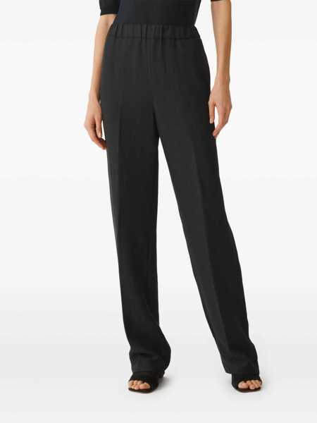 Pantaloni Fabiana Filippi VISCOSE LINEN JOGGING TROUSERS Blue Femei (BM 17248981) 3