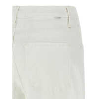Imbracaminte Dama pagina 546 - Blugi MOTHER Mother The Dodger Sneak Jeans WHITE Femei (BM 17249647) - B-mall.ro