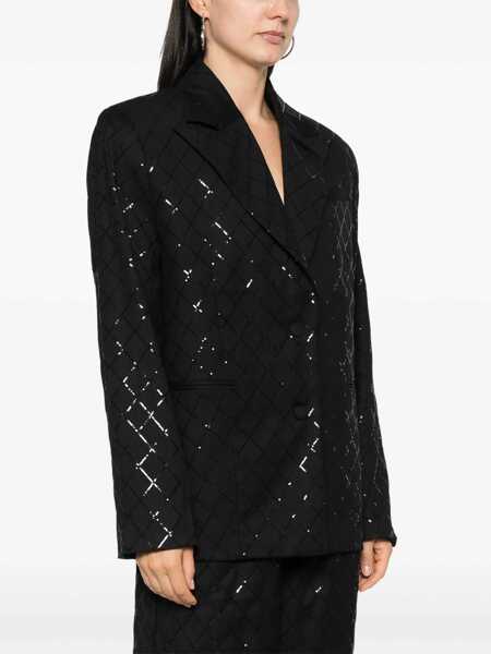 Geci ROTATE Birger Christensen Rotate Birger Christensen Jacket Black Femei (BM 17249968) 3