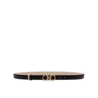 Accesorii Salvatore Ferragamo Dama - Curele Salvatore Ferragamo Salvatore Ferragamo Leather Belt Black Femei (BM 17251060) - B-mall.ro