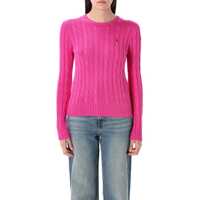 Pulovere Polo Ralph Lauren Cable-Knit Cotton Crewneck Sweater Femei