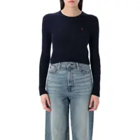 Tricouri Polo Ralph Lauren Polo Ralph Lauren Cable-Knit Cotton Cropped Jumper