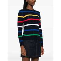 Tricouri Polo Ralph Lauren Dama - Tricouri Polo Ralph Lauren Polo Ralph Lauren Striped Cable-Knit Cotton Jumper NAVY MULTI Femei (BM 17252035) - B-mall.ro