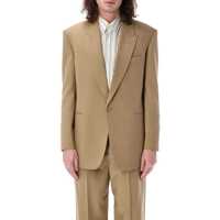 Sacouri Saint Laurent Gabardine Blazer Barbati