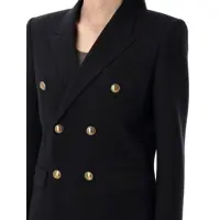 Imbracaminte Dama pagina 292 - Geci Saint Laurent Saint Laurent Wool Gabardine Jacket Black Femei (BM 17252158) - B-mall.ro