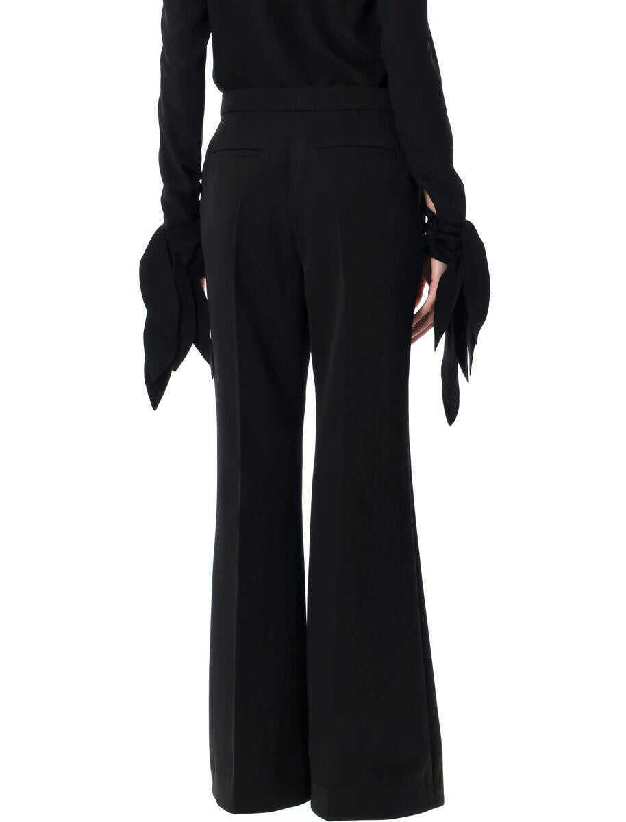 Pantaloni Givenchy Givenchy Flare Tailored Pants Black Femei (BM 17252233) 2