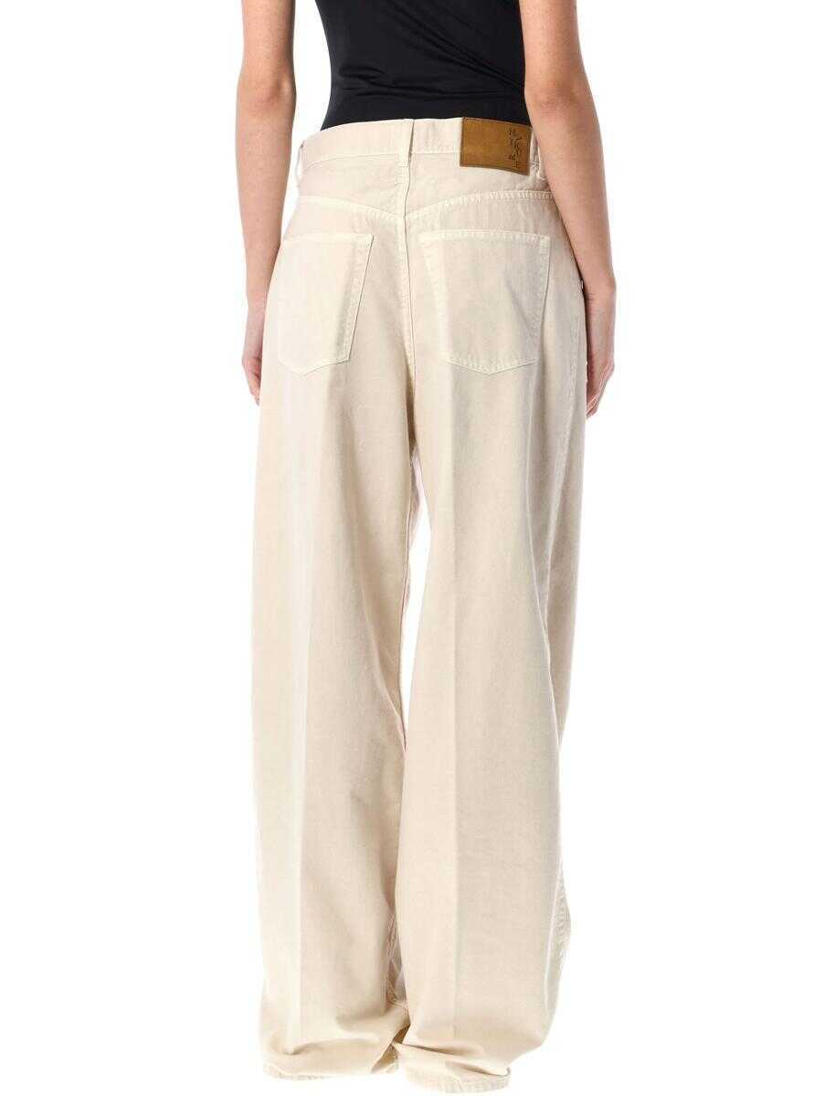 Blugi HAIKURE Haikure Candy Twill Pants SANDSHELL Femei (BM 17252362) 2