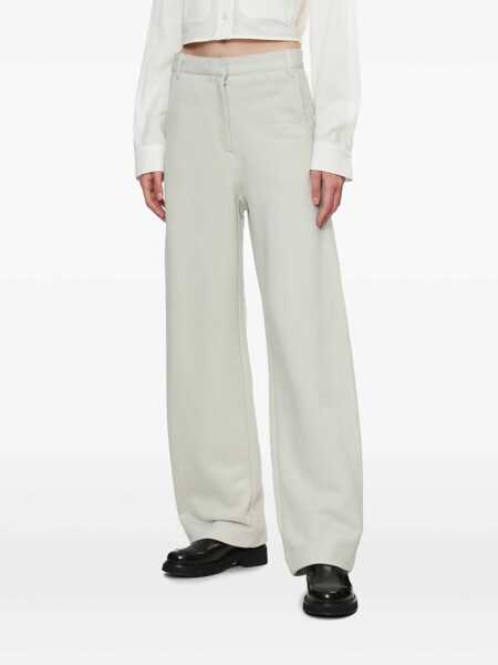 Pantaloni casual LOW CLASSIC Low Classic Jersey Cocoon Fit Pants LIGHT GREY Femei (BM 17252386) 3