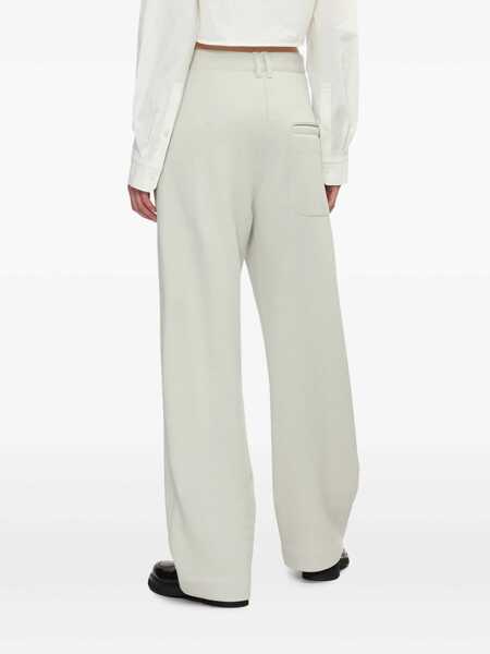 Pantaloni casual LOW CLASSIC Low Classic Jersey Cocoon Fit Pants LIGHT GREY Femei (BM 17252386) 4