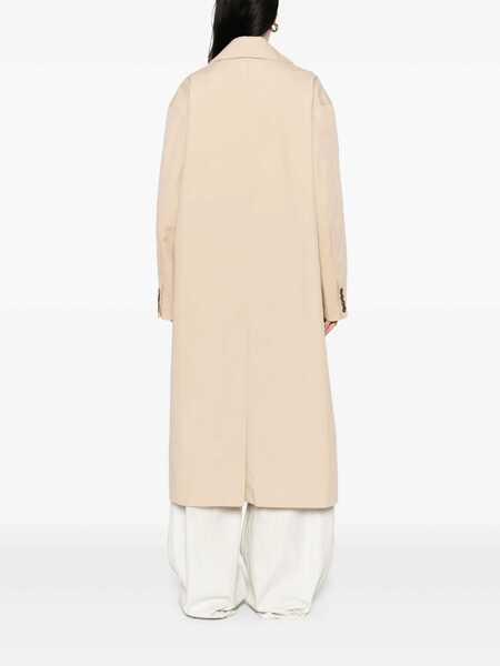 Paltoane LOW CLASSIC Low Classic Double Trench Coat Beige Femei (BM 17252398) 4