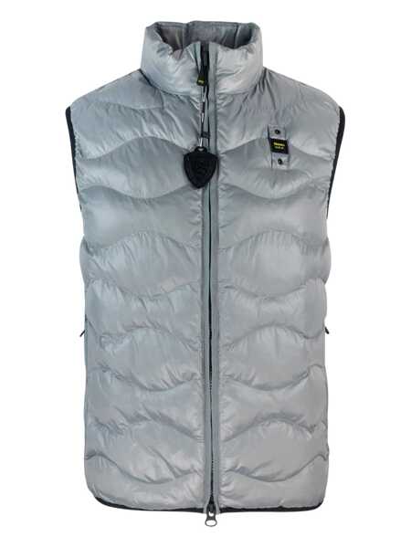 Geci BLAUER USA Blauer Usa Sleeveless Jacket GREY Barbati (BM 17252557) 1