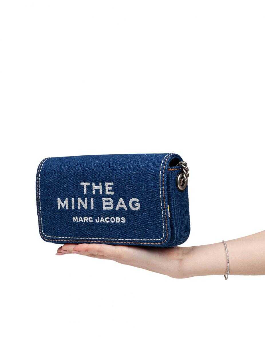 Genti de umar Marc Jacobs Marc Jacobs Mini Bag In Denim DARK WASH Femei (BM 17252749) 2