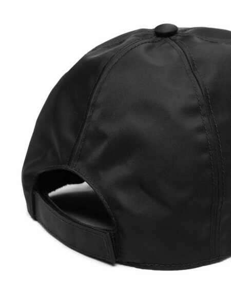 Sepci Prada Prada Re-Nylon Baseball Cap Black Barbati (BM 17252758) 2