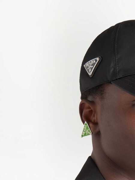 Sepci Prada Prada Re-Nylon Baseball Cap Black Barbati (BM 17252758) 5