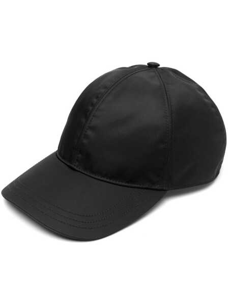 Sepci Prada Prada Re-Nylon Baseball Cap Black Barbati (BM 17252758) 1