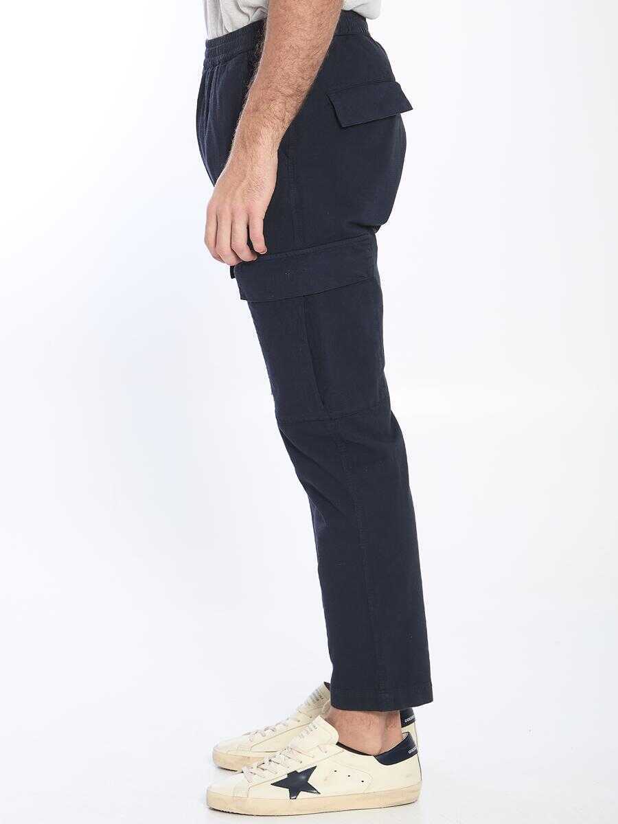 Pantaloni BARENA Tagio Arela Trousers BLUE Barbati (BM 17253022) 3