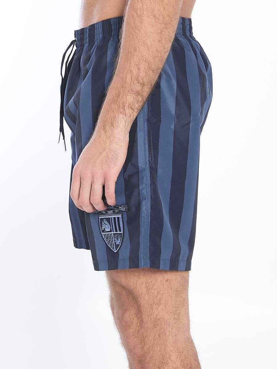 Sorturi de baie Fendi Fendi Crest Swim Shorts BLUE Barbati (BM 17253103) 3