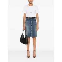 Imbracaminte Saint Laurent Dama - Tricouri Saint Laurent Saint Laurent Cotton Crew-Neck T-Shirt WHITE Femei (BM 17253508) - B-mall.ro