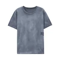 Tricouri Alexander Wang Ash Gray Short-Sleeve T-Shirt Femei
