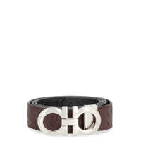 Curele Salvatore Ferragamo Gancini Reversible Leather Belt Barbati