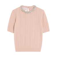 Pulovere Valentino Garavani Nude Wool Knitwear Femei