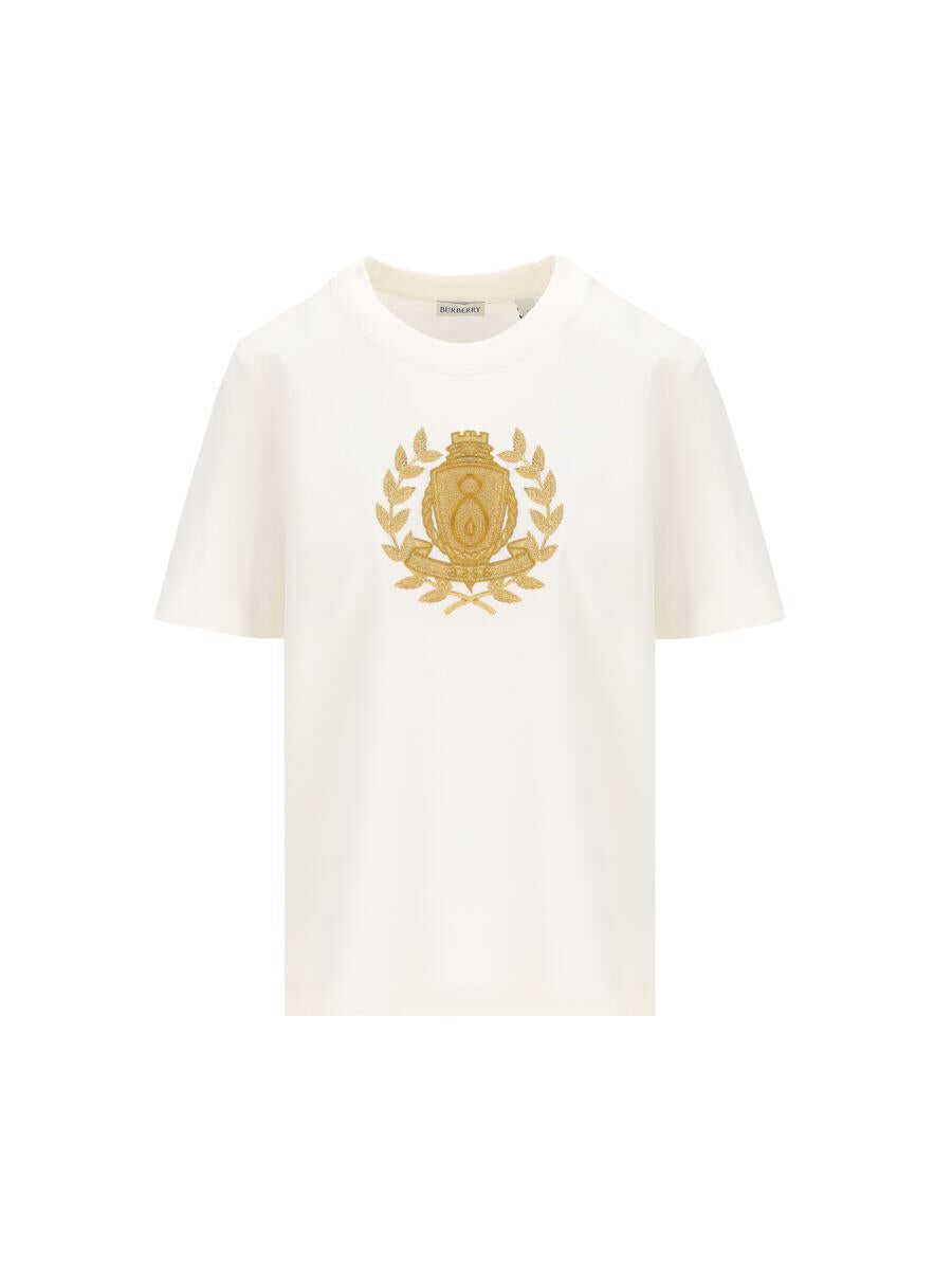 Tricouri Polo Burberry Burberry T-Shirt And Polo Shirt Grey Femei (BM 17255266) 1