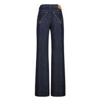 Blugi Bottega Veneta Dama - Blugi Bottega Veneta Bottega Veneta Wide-Leg Jeans NAVY Femei (BM 17255335) - B-mall.ro