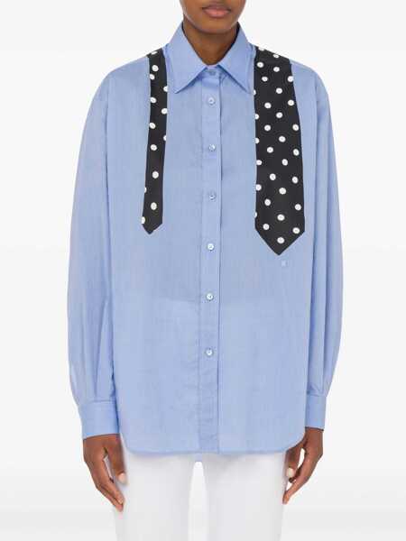 Camasi Moschino Moschino Camicia BLUE Femei (BM 17255974) 2