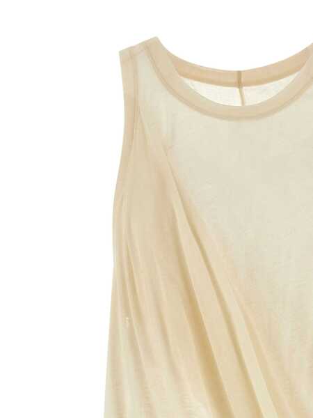 Topuri Rick Owens Rick Owens Anthem Tank Beige Barbati (BM 17255992) 3