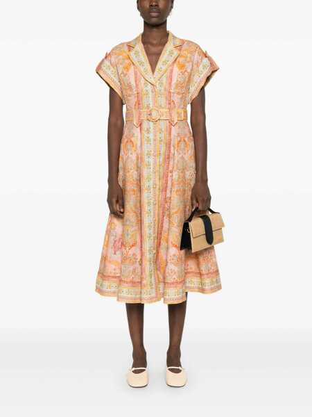 Rochii ZIMMERMANN Zimmermann Acacia Midi Dress MULTICOLOUR Femei (BM 17256070) 2