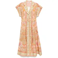 Rochii Zimmermann Acacia Midi Dress Femei