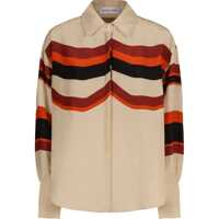 Camasi Raquel Diniz Bahia Shirt In Linen With Stripes Femei