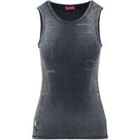 Tricouri Diesel Diesel Grey Ribbed Sleeveless T-Shirt