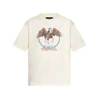 Topuri Amiri Pegasus Oversized Tee Clothing Femei