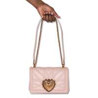 Genti de umar Dolce & Gabbana Dama - Genti de umar Dolce & Gabbana Dolce & Gabbana Shoulder Bag In Quilted Nappa POWDER Femei (BM 17257273) - B-mall.ro