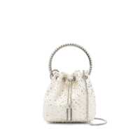 Genti de mana Jimmy Choo Jimmy Choo Satin Bag With Micro Mesh