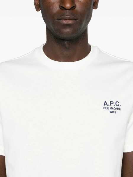Tricouri A.P.C. A.P.C. T-Shirts And Polos WHITE Barbati (BM 17258884) 5