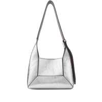 Genti de umar Jimmy Choo Jimmy Choo Laminated Leather Bag Finished With Stitched Panels