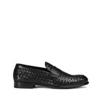 Mocasini Doucal's Moccasin With Woven Leather Barbati