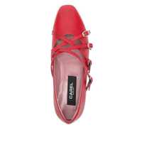 Balerini CAREL PARIS Dama - Balerini CAREL PARIS Carel Paris Eloise Leather Ballet Flats RED Femei (BM 17259637) - B-mall.ro