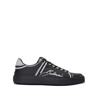Sneakers Balmain B-Court Sneakers In Calfskin Barbati