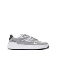 Sneakers Balmain B-Court Skate Sneakers In Fleece And Calfskin Barbati