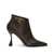 Balmain Balmain Leather Ankle Boot Black